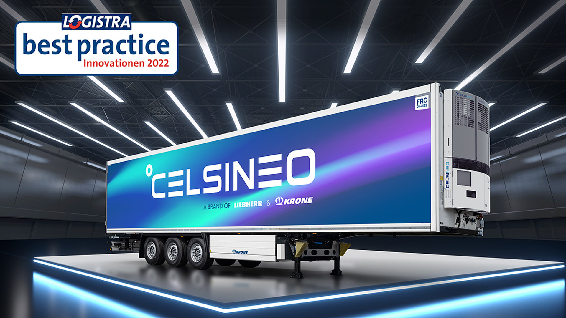 Celsineo Trailer mit Logistra – best practice – Innovationen 2022 – Logo